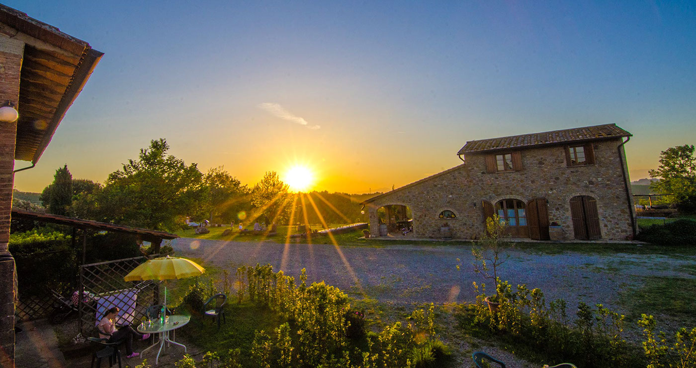 Camera da letto agriturismo Il Belvedere